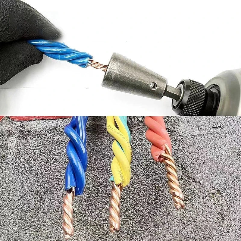 1PC Herramienta de Torcido de Cables para Taladros